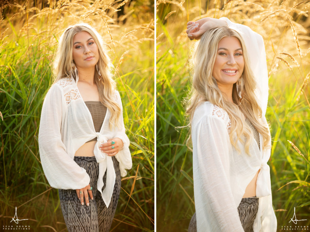 Senior photos in Vancouver Washington and Portland Oregon in summer