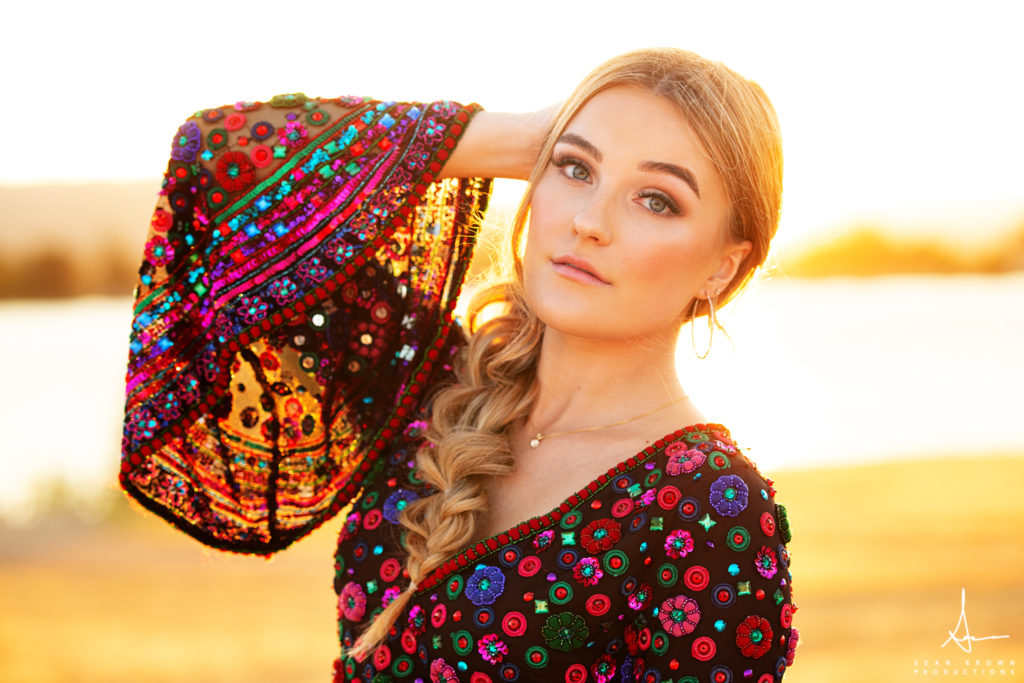 Senior photos in Vancouver Washington and Portland Oregon in summer