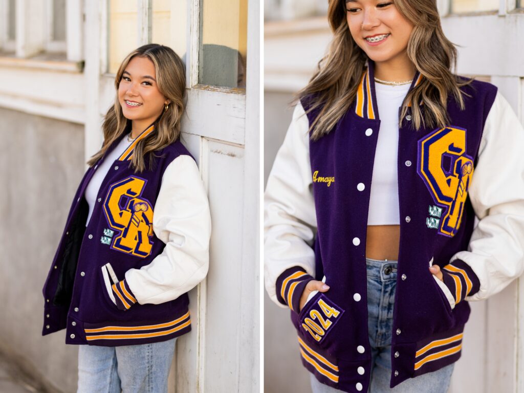 Senior photos in Vancouver Washington and Portland Oregon in summer