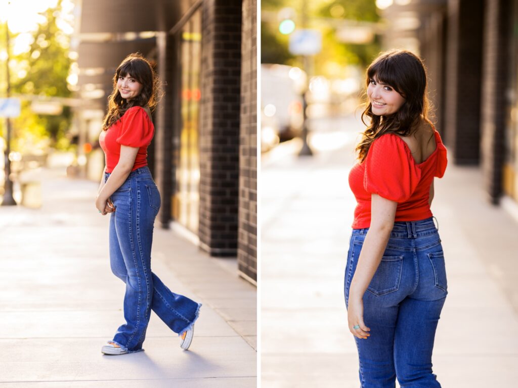 Senior photos in Vancouver Washington and Portland Oregon in summer