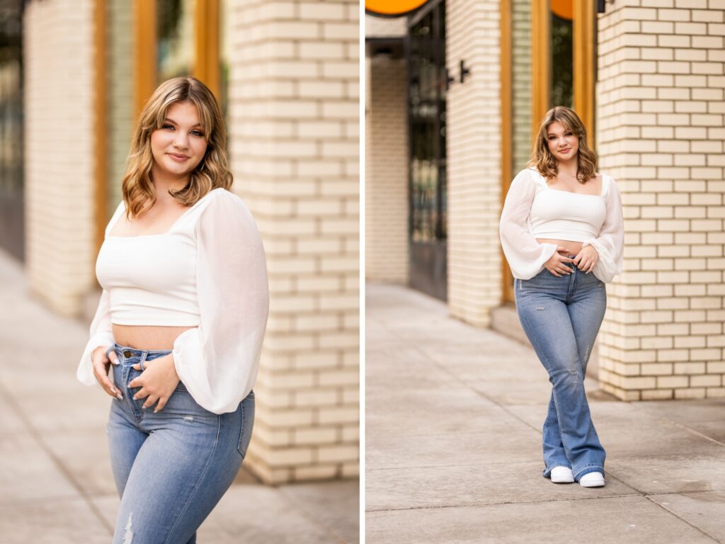 Senior photos in Vancouver Washington and Portland Oregon in summer