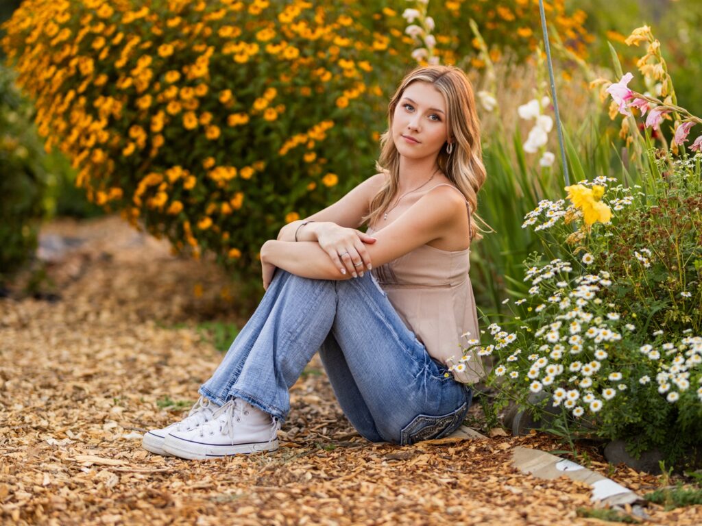 Senior photos in Vancouver Washington and Portland Oregon in summer