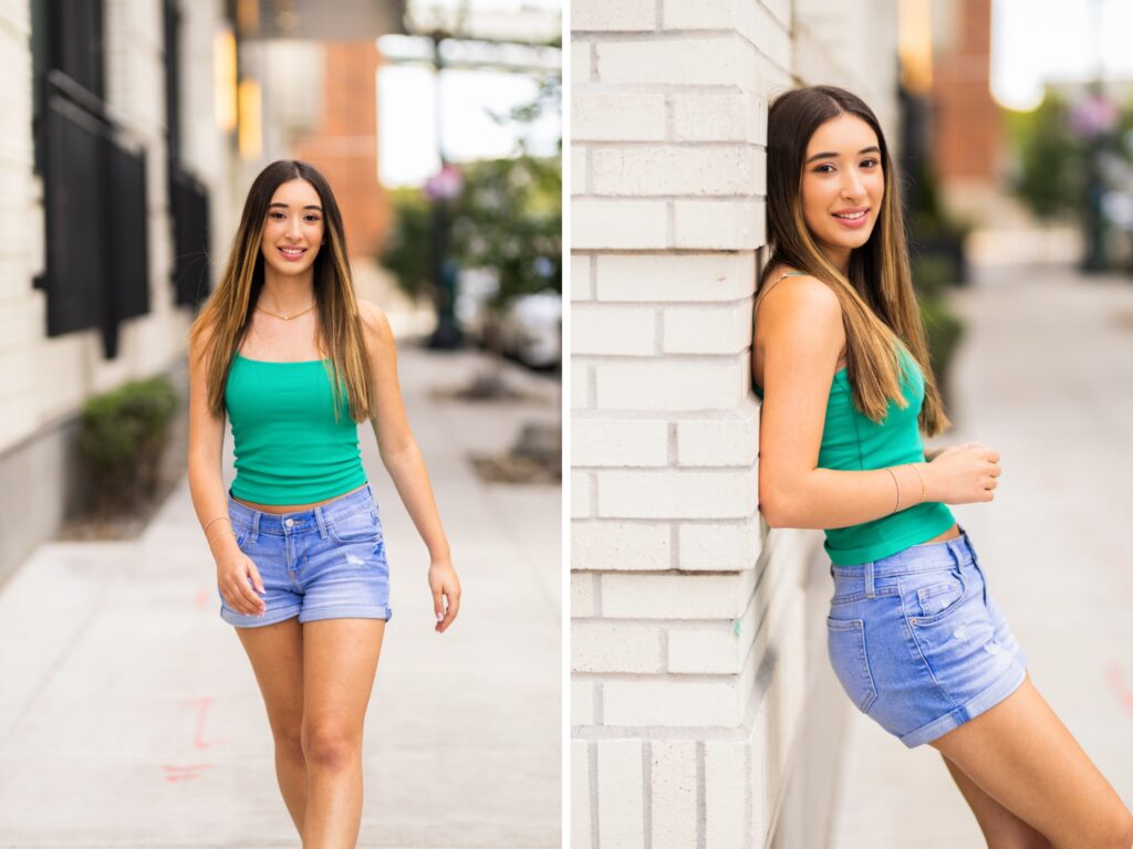 Senior photos in Vancouver Washington and Portland Oregon in summer