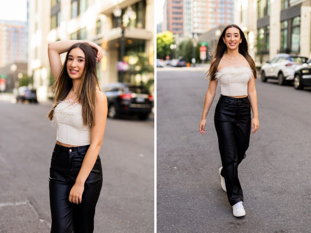 Senior photos in Vancouver Washington and Portland Oregon in summer