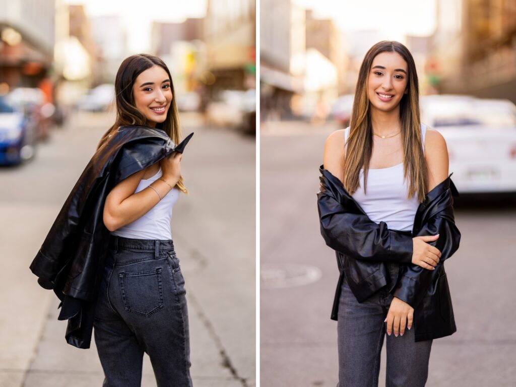 Senior photos in Vancouver Washington and Portland Oregon in summer