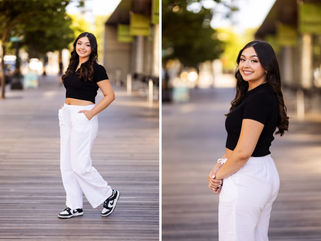 Senior photos in Vancouver Washington and Portland Oregon in summer