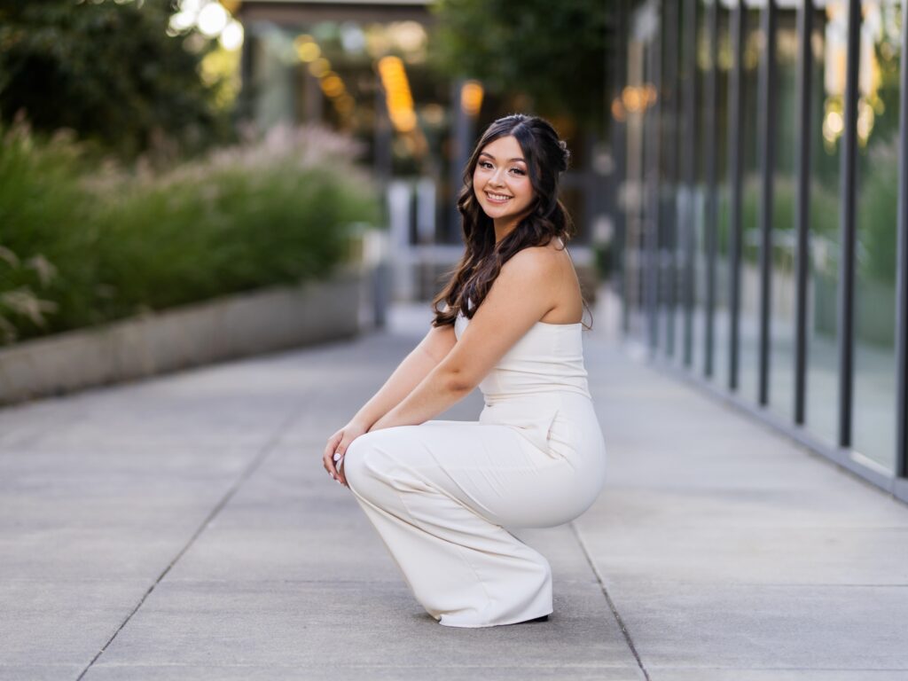 Senior photos in Vancouver Washington and Portland Oregon in summer