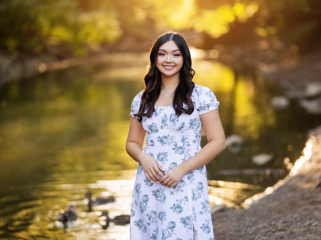 Senior photos in Vancouver Washington and Portland Oregon in summer