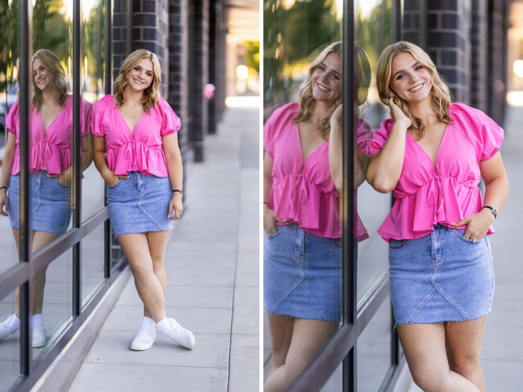 Senior photos in Vancouver Washington and Portland Oregon in summer