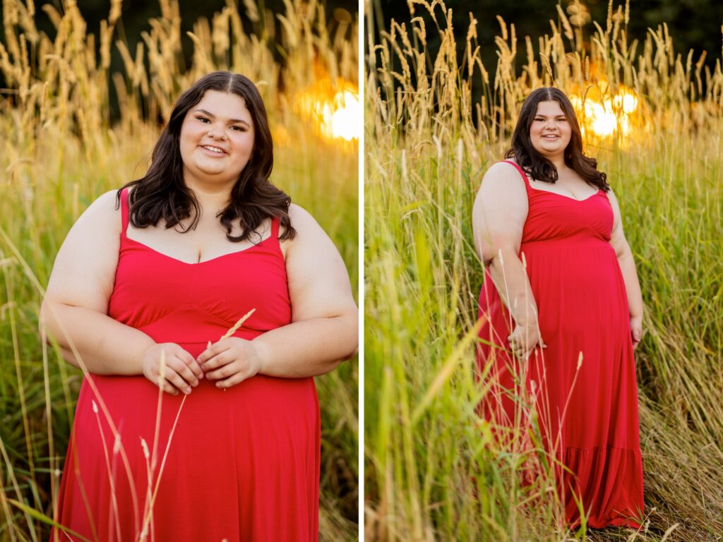 Senior photos in Vancouver Washington and Portland Oregon in summer
