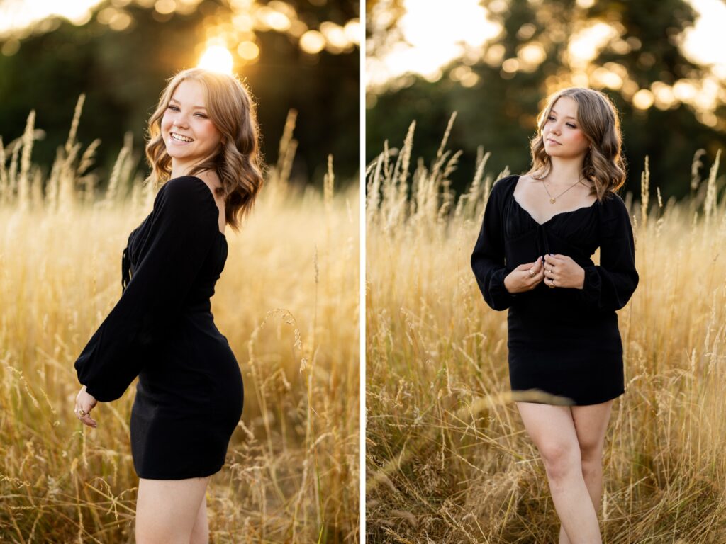 Senior photos in Vancouver Washington and Portland Oregon in summer