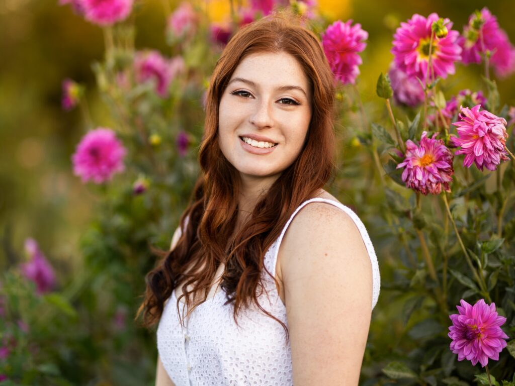 Senior photos in Vancouver Washington and Portland Oregon in the fall