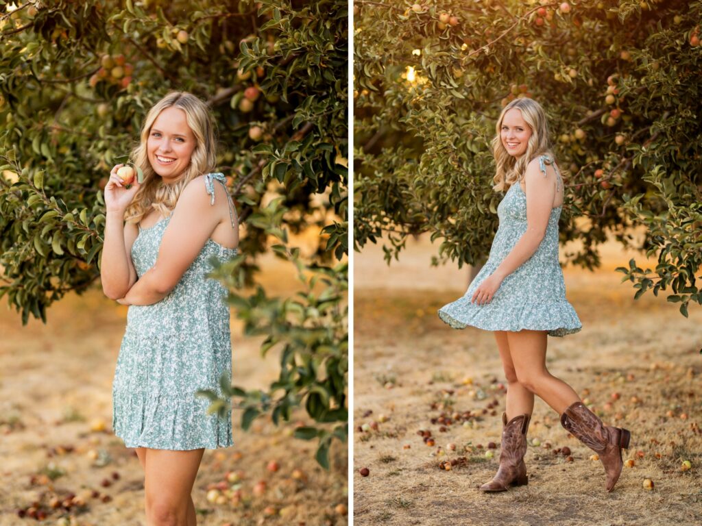 Senior photos in Vancouver Washington and Portland Oregon in summer