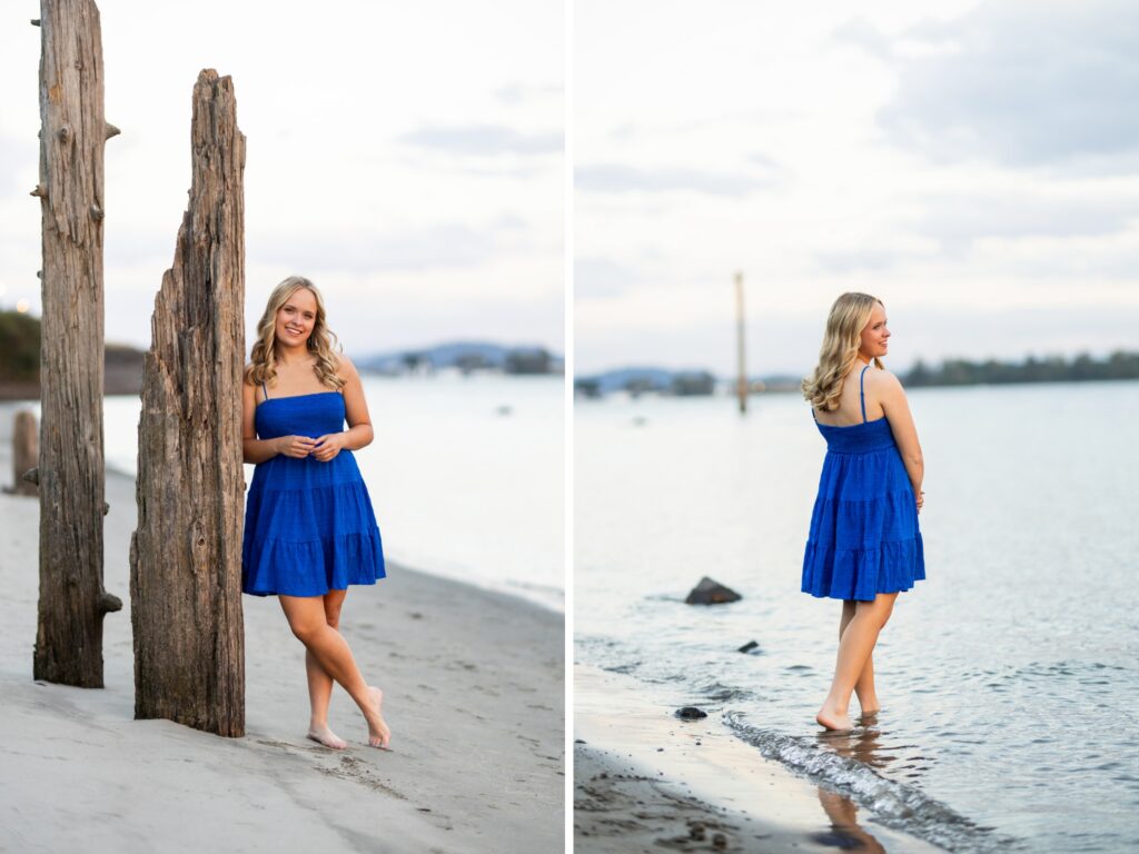 Senior photos in Vancouver Washington and Portland Oregon in summer