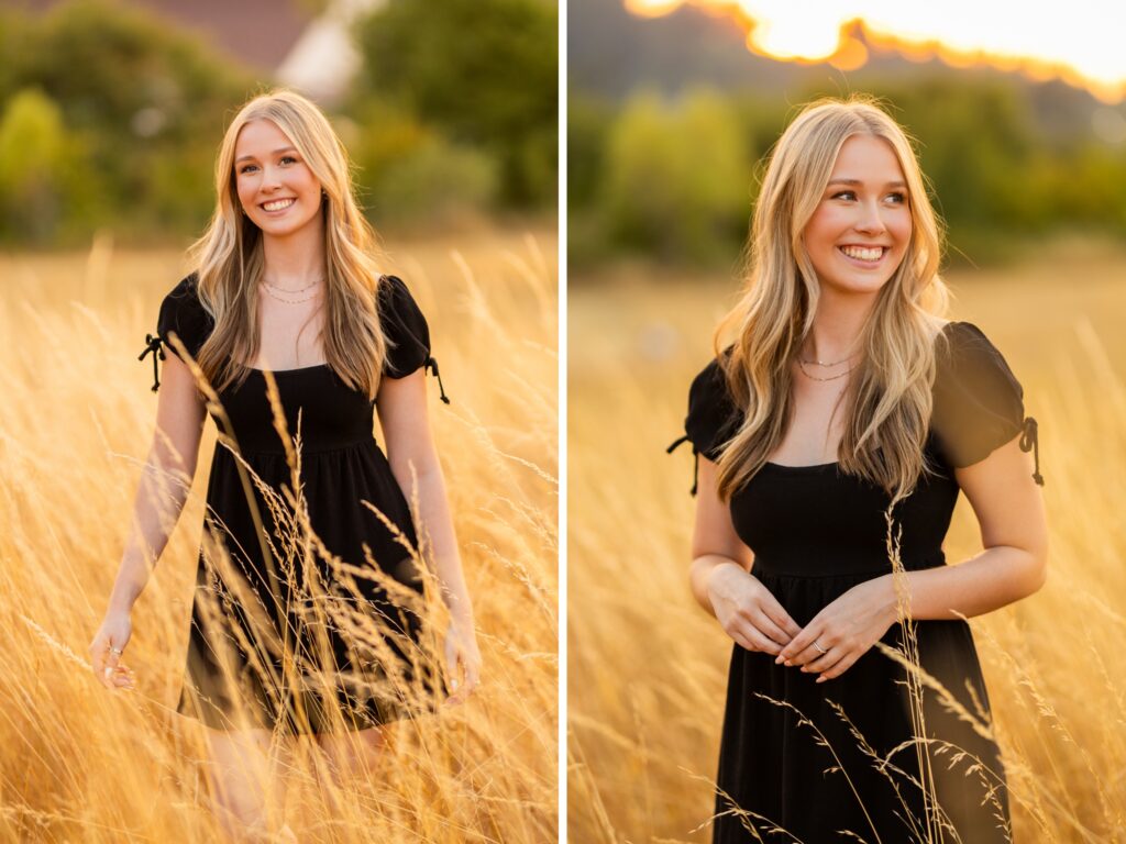 Senior photos in Vancouver Washington and Portland Oregon in summer