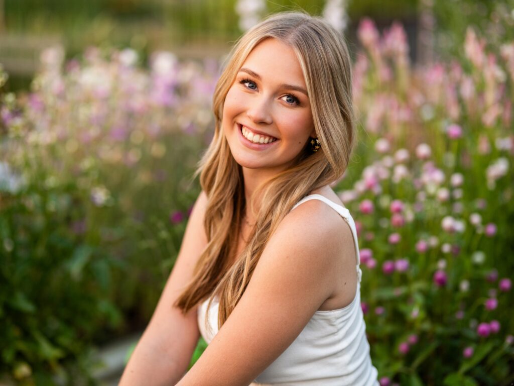 Senior photos in Vancouver Washington and Portland Oregon in summer