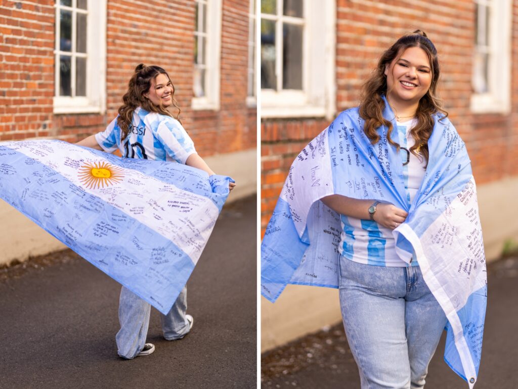 Senior photos in Vancouver Washington and Portland Oregon in summer