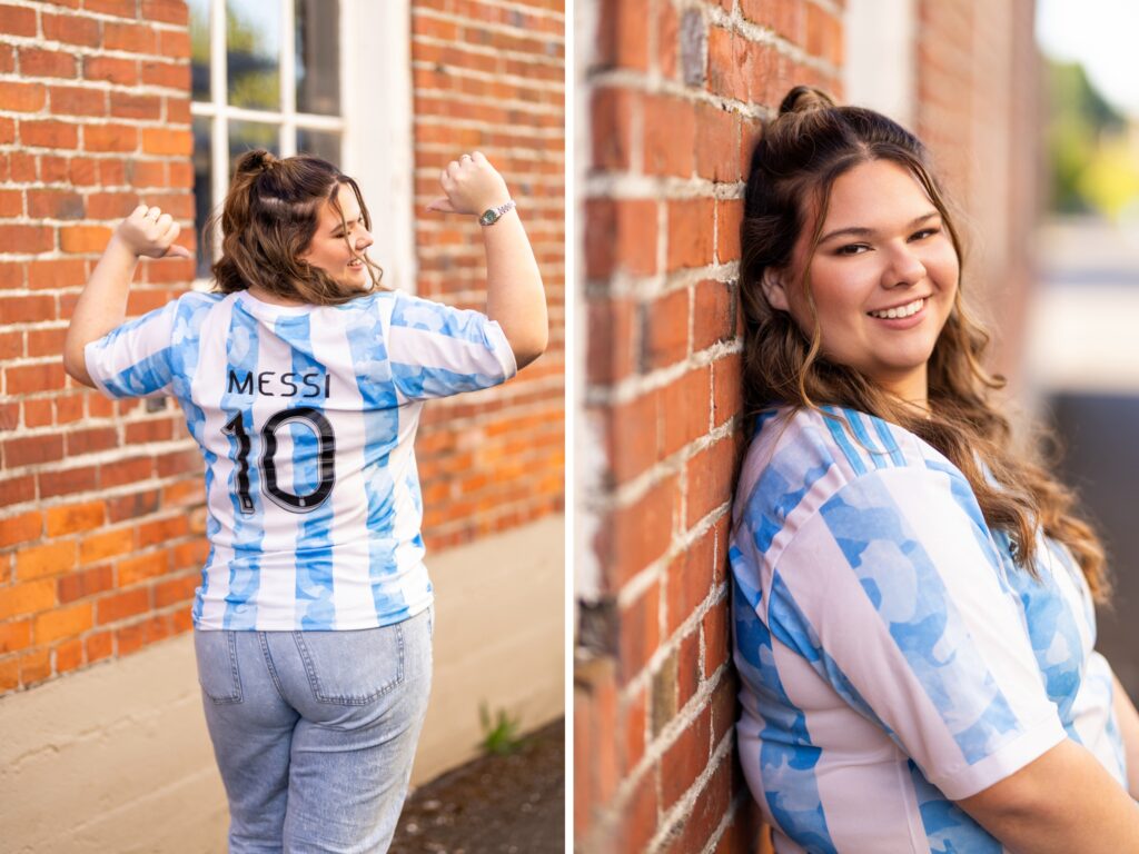 Senior photos in Vancouver Washington and Portland Oregon in summer