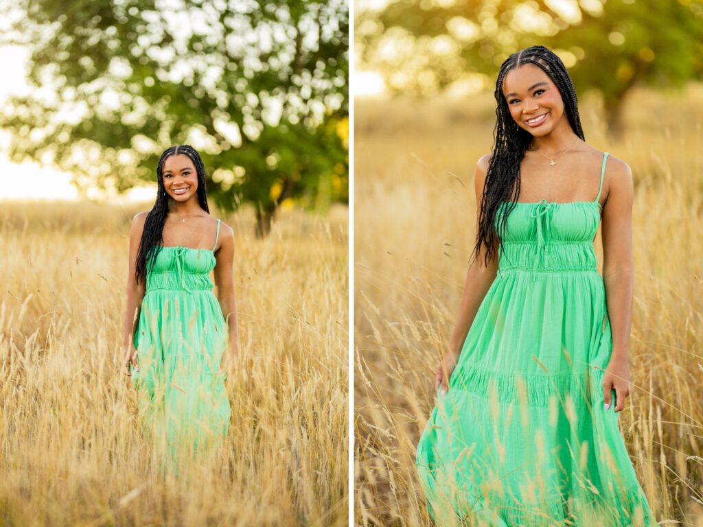 Senior photos in Vancouver Washington and Portland Oregon in summer