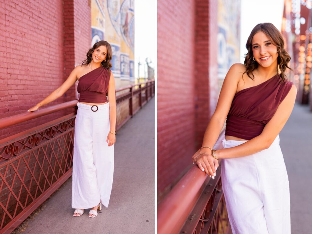 Senior photos in Vancouver Washington and Portland Oregon in summer